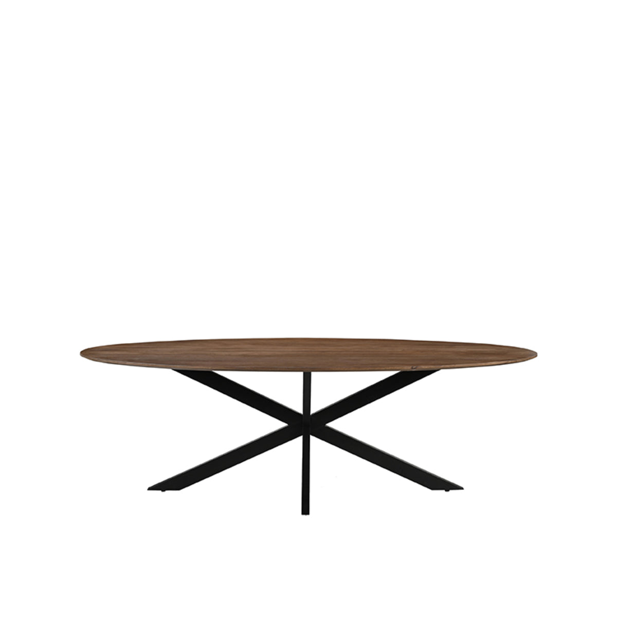 LABEL51 Eetkamertafel James - Mangohout - 210 cm - Ovaal